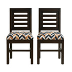 Solid Sheesham Wood Dining, Study, Home Chair | Multipurpose Chair Set of 2