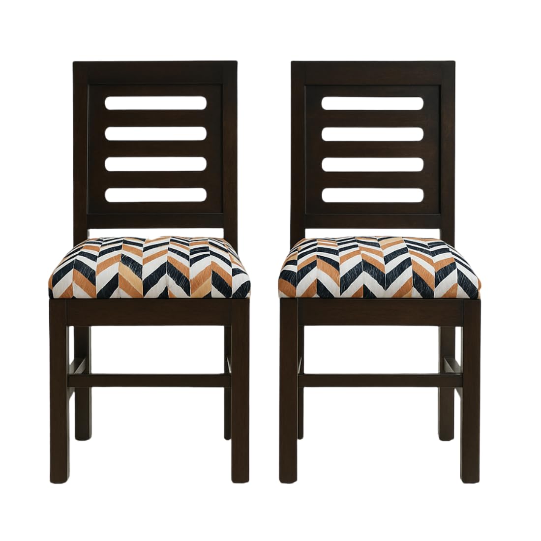 Solid Sheesham Wood Dining, Study, Home Chair | Multipurpose Chair Set of 2