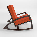 Sheesham Wood Rocking Chair for Adults, Wooden Rocking Chair | Rocking Chair for Adults for Home | Rocking Chair Cushion