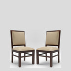 Sheesham Wood Dining Chair | Multipurpose Chair | Dining Chairs Set of 2 for Home & Office