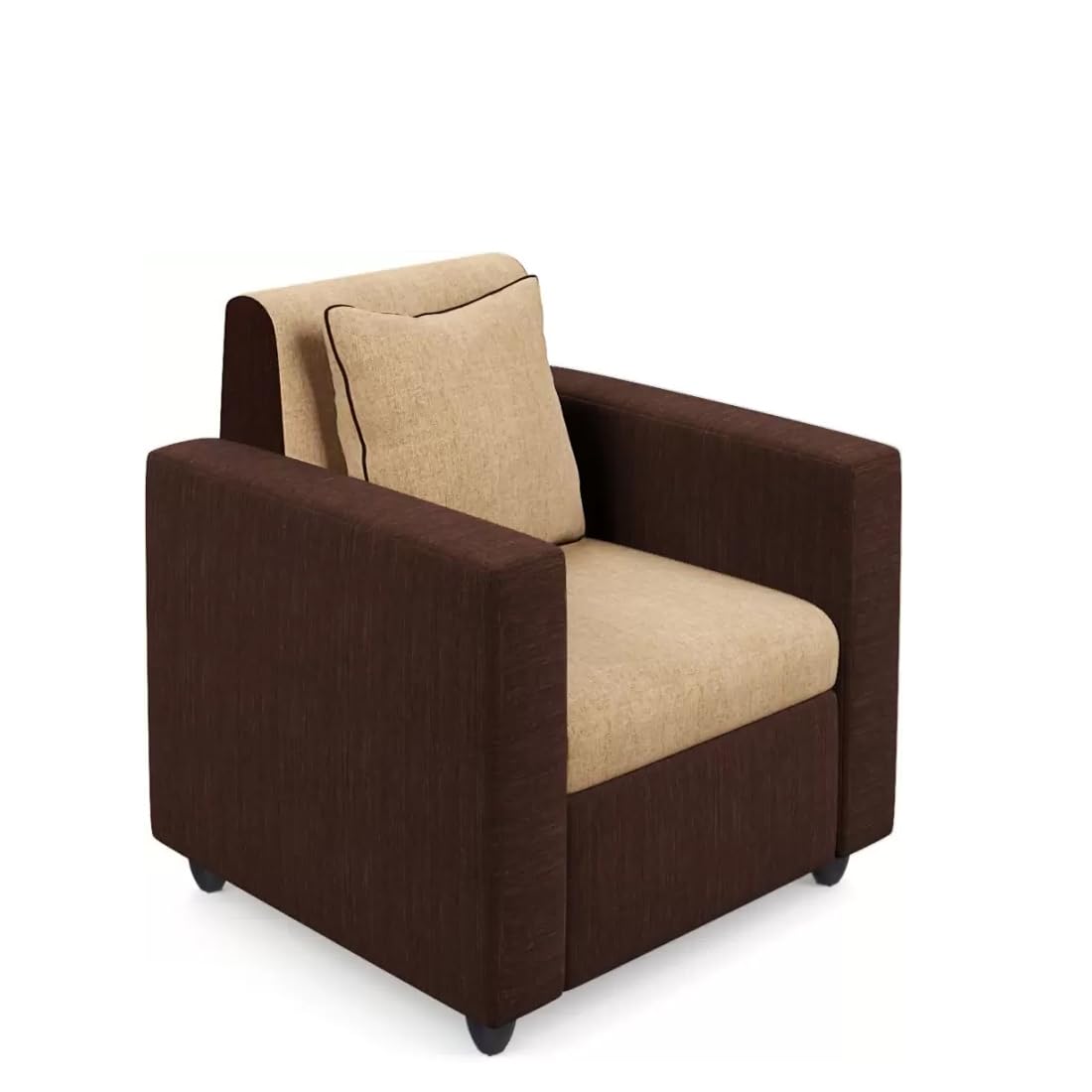 1 Seater Fabric Sofa Set for Living Room Furniture | Fabric 1 Seater Sofa Set | Sofa for Home & Office