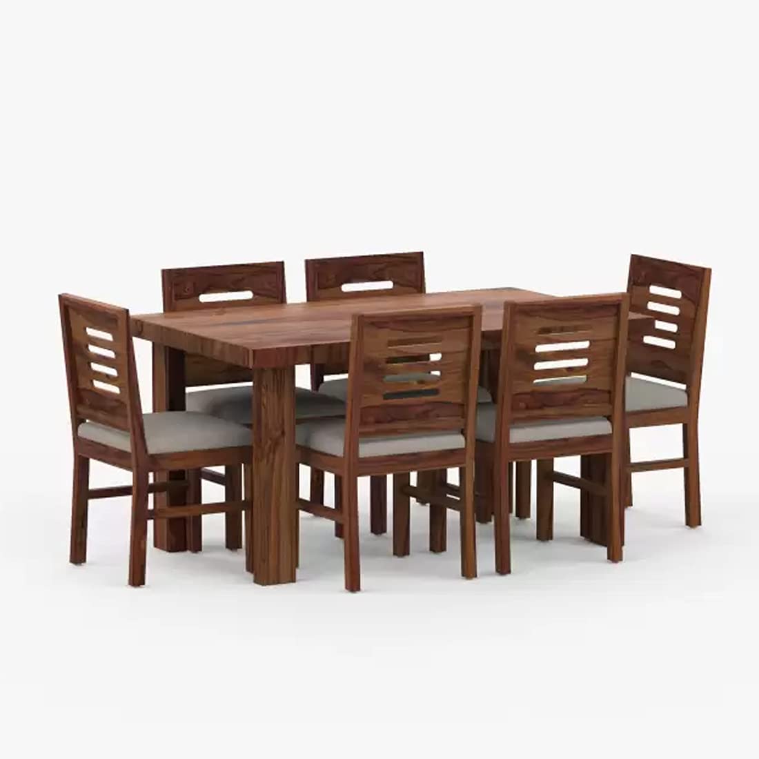 Kendal Sheesham Wood Table 6 Seater Wooden Dining Room Furniture