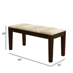 Sheesham Wood Dining Table(57x35) with 4 Chairs & 1 Bench | 6 Seater Dining Set | Best Furniture for Home | Dining Room Furniture
