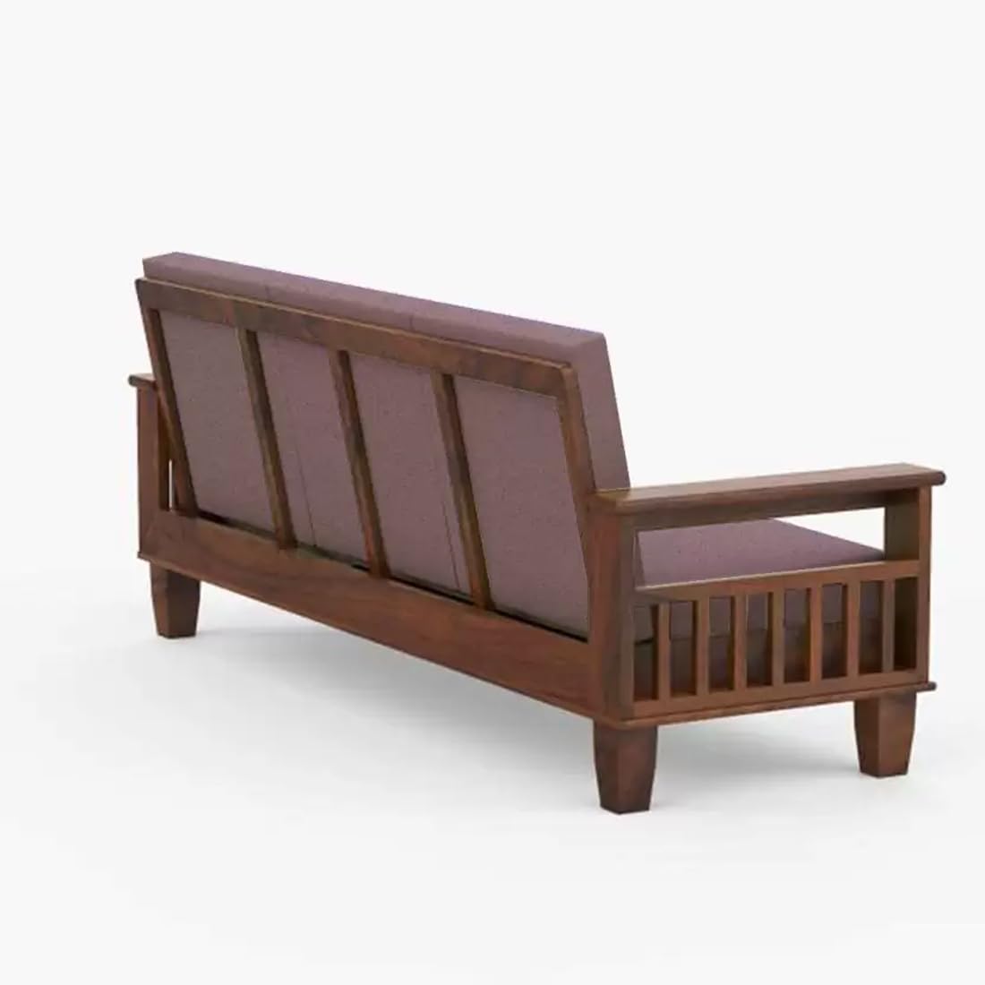 Solid Wood 3 Seater Wooden Sofa Set for Living Room Furniture |Sofa for Home & Office |3 Seater Sofa