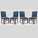 Modern Home Furniture Solid Sheesham Wood Dining Study Multipurpose Chair Set of 4 | Chair for Home & Office