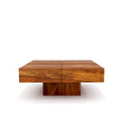 Premium Sheesham Wood Coffee Table for Living Room| Solid Wood Coffee Table, Center Table, Tea Table | Wooden Coffee Table | Best Furniture for Home