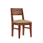 Sheesham Wood Dining Table (34x34) with 2 Chairs 1 Bench | 4 Seater Dining Set | Wooden Dining Table with Chair | Dining Room Furniture
