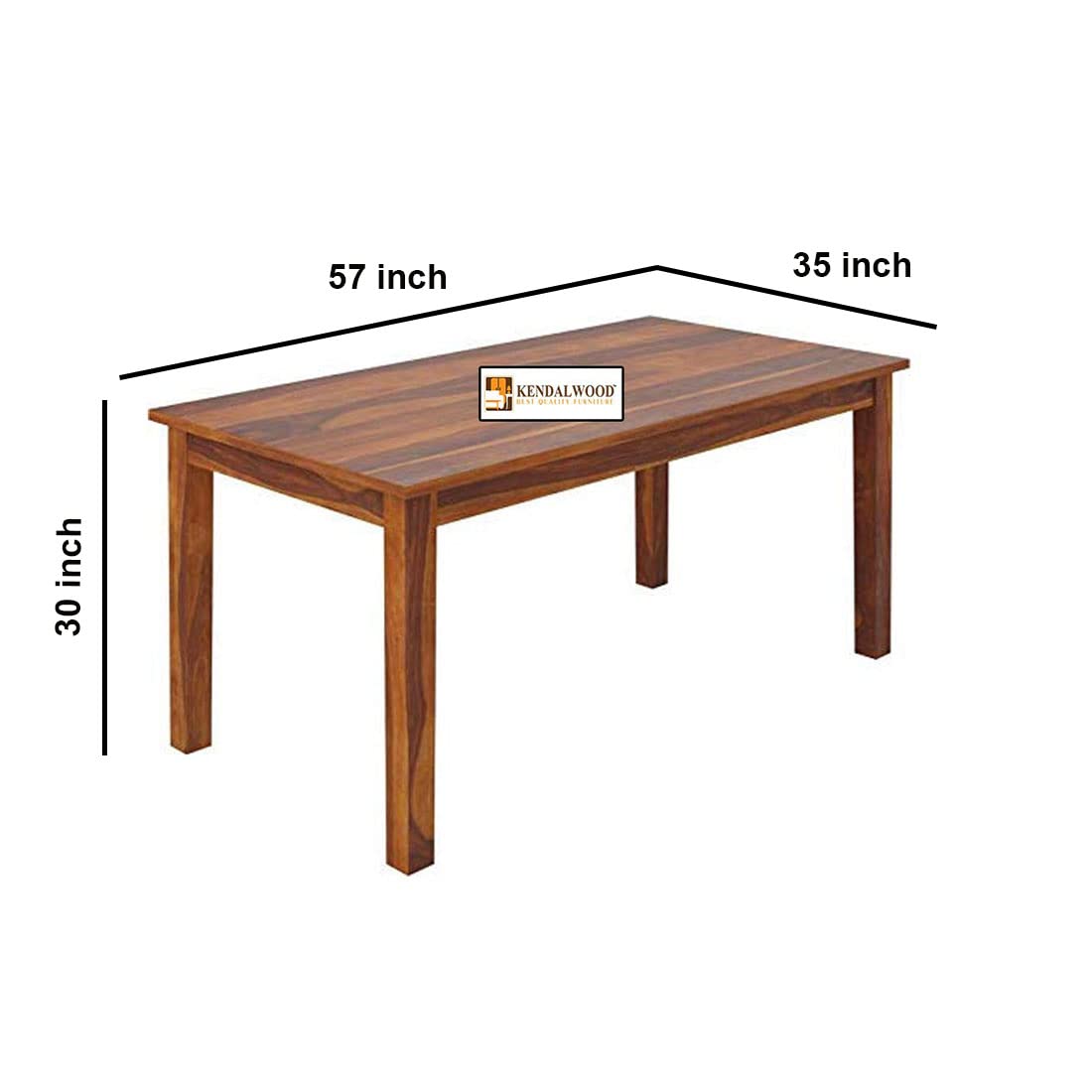 Sheesham Wood Dining Table(57X35) with 4 Chairs 1 Bench 6 Seater Dining Set Wooden Dining Table with Chair | Dining Room Furniture