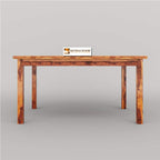 Solid Wood 6 Seater Dining Set | (57 x 35) Dining Table with 6 Chair | Dining Room Furniture