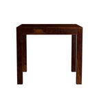 Sheesham Wood Dining Table(34x34) with 3 Chairs & 1 Bench | 4 Seater Dining Set | Wooden Dining Table with Chair - Dining Room Furniture