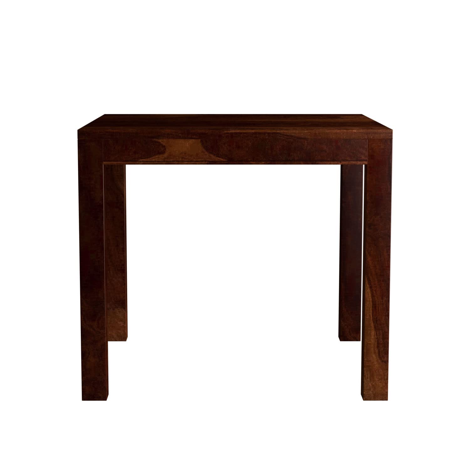 Sheesham Wood Dining Table(34x34) with 3 Chairs & 1 Bench | 4 Seater Dining Set | Wooden Dining Table with Chair - Dining Room Furniture