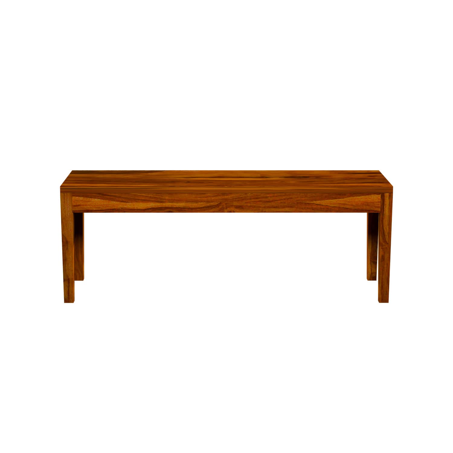 Sheesham Wood Dining Table(57x35) with 4 Chairs & 1 Bench |6 Seater Dining Set | Wooden Dining Table with Chair - Dining Room Furniture