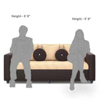 5 Seater Fabric Sofa Set for Living Room Furniture | 3 + 1 + 1 Sofa Set | Sofa for Home & Office