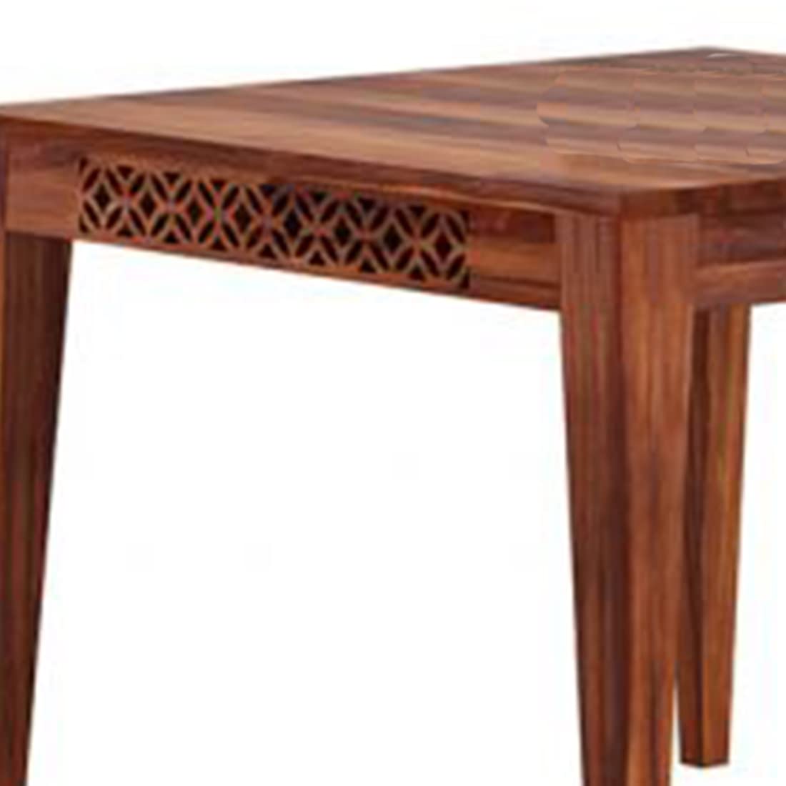 Sheesham Wood Dining Table (34x34 Inch) | Multi-Purpose uses Home and Office Desk | Dining Room Furniture | Wooden 4 Seater Dining Table