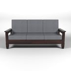 Solid Sheesham Wood Sofa Set , Living Room Furniture (3+1+1 with Center Table) 5 Seater