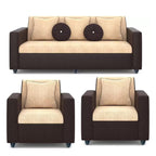 5 Seater Fabric Sofa Set for Living Room Furniture | 3 + 1 + 1 Sofa Set | Sofa for Home & Office