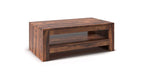 KendalWood Furniture Rectangle Sheesham Wooden Coffee Table for Living Room | Wooden Center Table