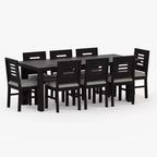 Sheesham Wood Dining Table (78x35) with 8 Chairs | 8 Seater Dining Set | Wooden Dining Table with Chair | Dining Room Furniture