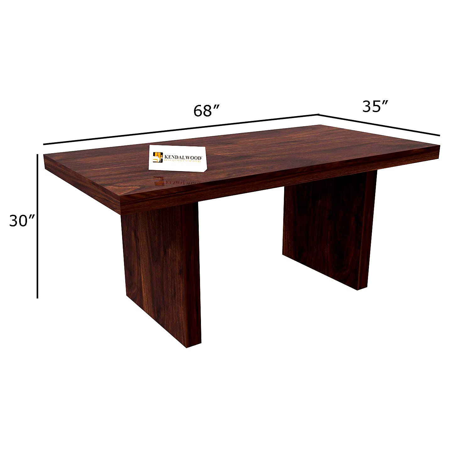 Solid (Sheesham) Wood Dining Table with 6 Chairs | 6 Seater Dining Set