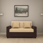 2 Seater Sofa | Fabric 2 Seater Sofa Set | Sofa for Living Room & Home | Furniture for Office & Hotels