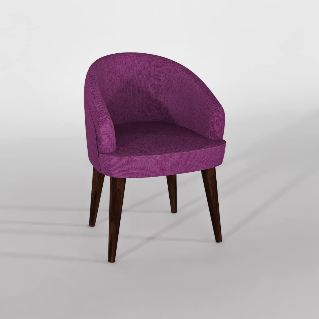 Modern Home Furniture|Solid Wood Cushion Dining Chair Set of 2 with Velvet Fabric | Study Chair for Home & Office