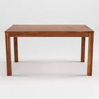 Sheesham Wood Dining Table (57x35 Inch) | Multi-Purpose uses Home and Office Desk | Dining Room Furniture | Wooden 6 Seater Dining Table