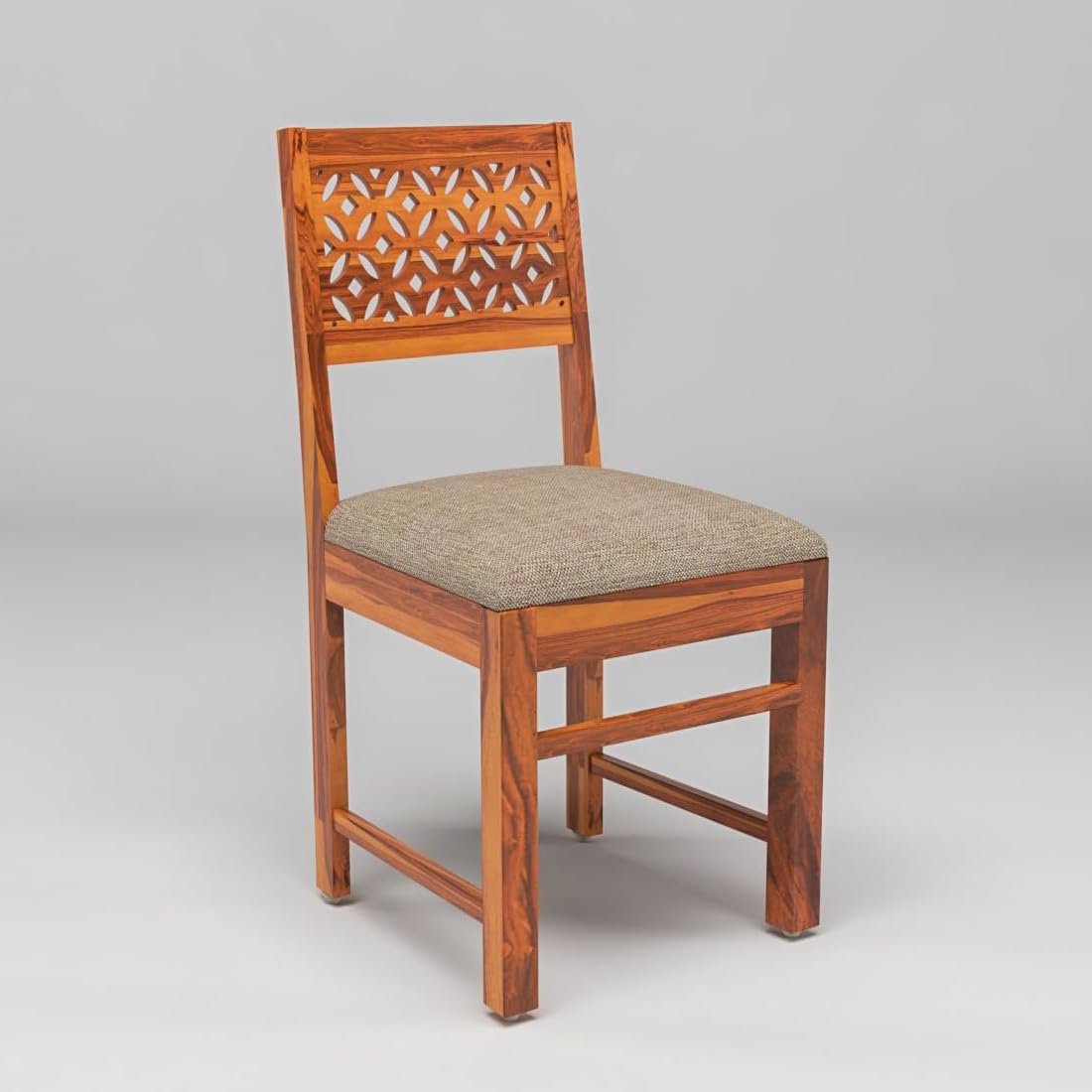 Premium Sheesham Wood Dining Table (34x34) with 4 Chairs |4 Seater Dining Set | Wooden Dining Table with Chair | Dining Room Furniture