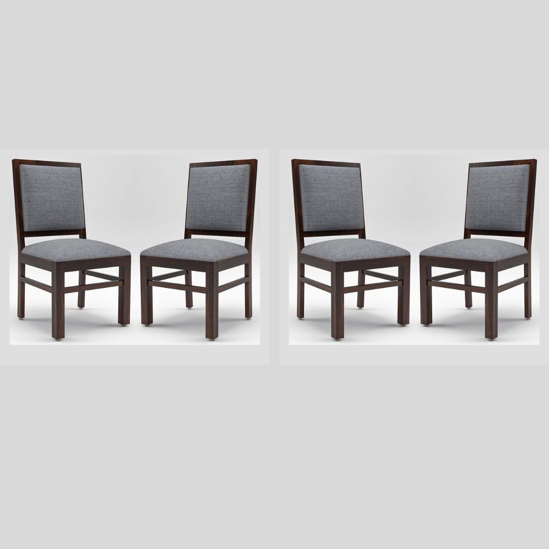Modern Home Furniture Solid Sheesham Wood Dining Study Multipurpose Chair Set of 4 | Chair for Home & Office