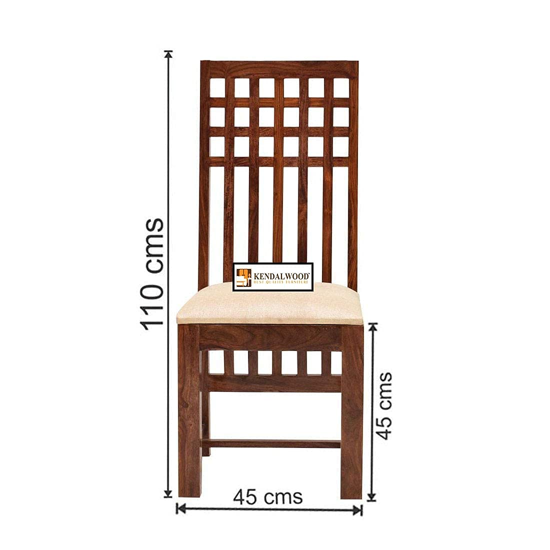 Sheesham Wood Dining Table with 6 Chairs | 6 Seater Dining Set | Wooden Dining Table with
