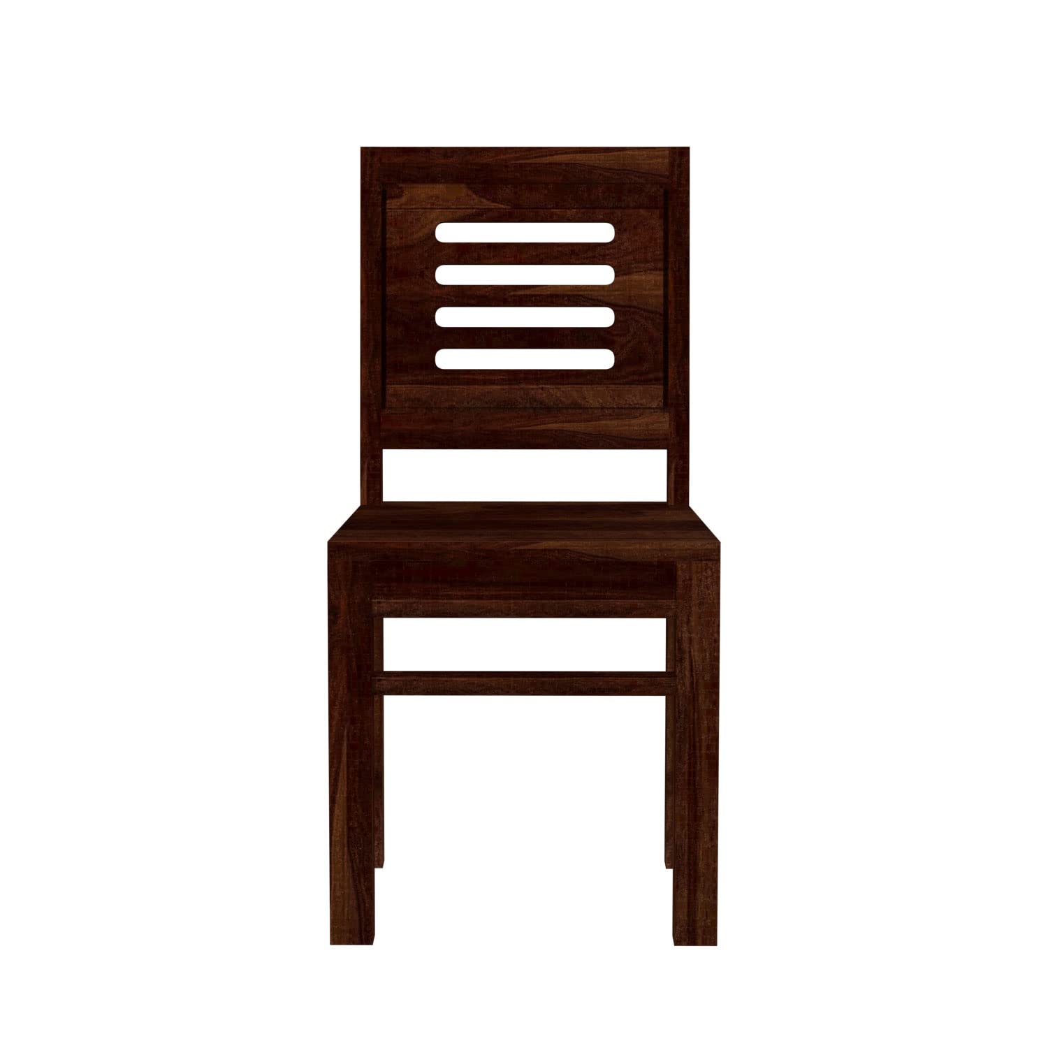 Sheesham Wood Dining Table(34x34) with 3 Chairs & 1 Bench | 4 Seater Dining Set | Wooden Dining Table with Chair - Dining Room Furniture
