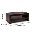 KendalWood Furniture Rectangle Sheesham Wooden Coffee Table for Living Room | Wooden Center Table