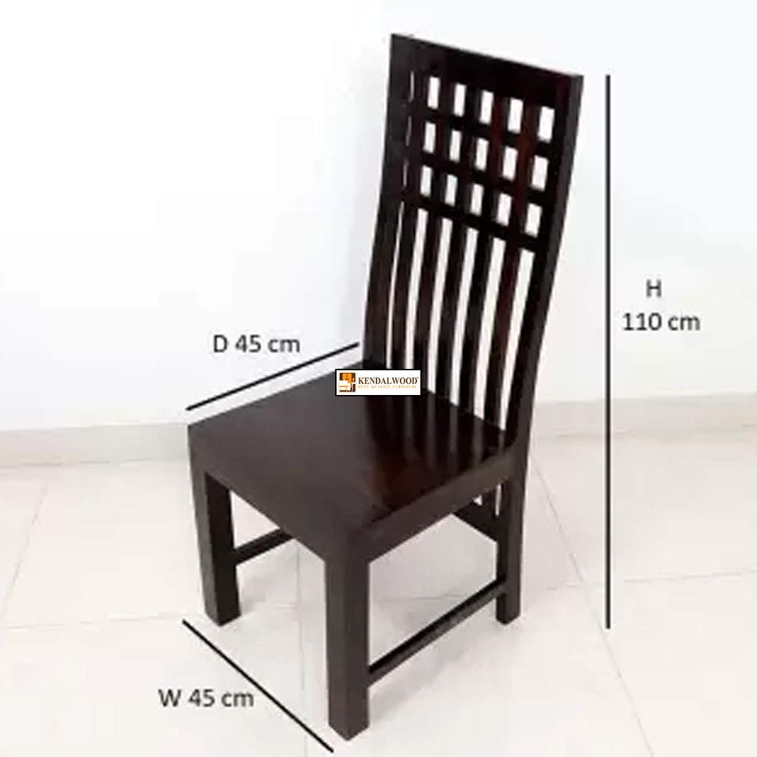 Furniture Solid Sheesham Wood Dining Chair | Multipurpose Chair Set of 2