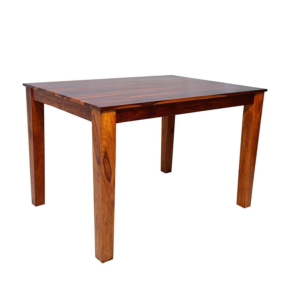 Premium Sheesham Wood Dining Table(45x30) with 4 Chairs | 4 Seater Dining Set | Wooden Dining Table with Chair | Dining Room Furniture