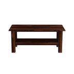 KendalWood Furniture Rectangle Sheesham Wooden Coffee Table for Living Room | Wooden Center Table