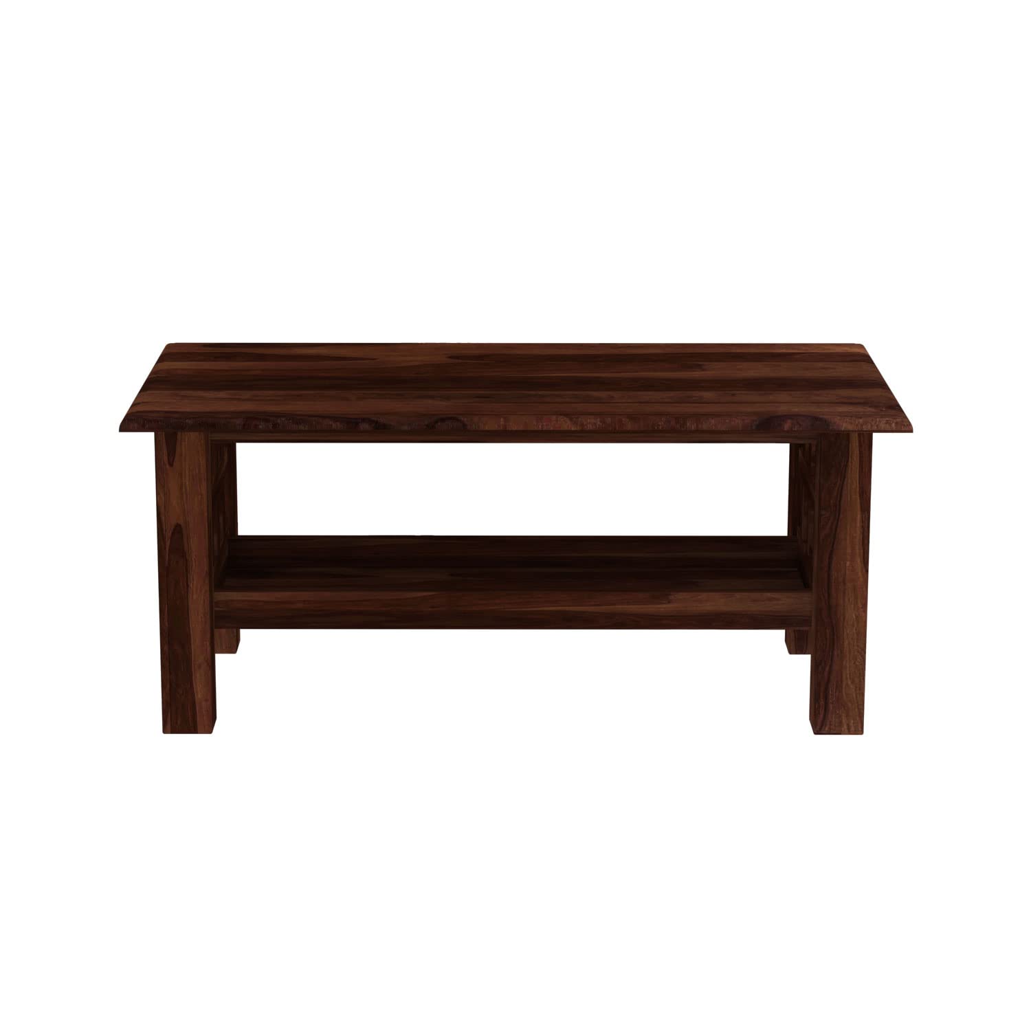Premium Sheesham Wood Coffee Table for Living Room | Solid Wood Coffee Table, Center Table, Tea Table | Wooden Coffee Table | Best Furniture for Home