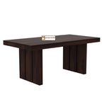 Solid (Sheesham) Wood Dining Table with 6 Chairs | 6 Seater Dining Set