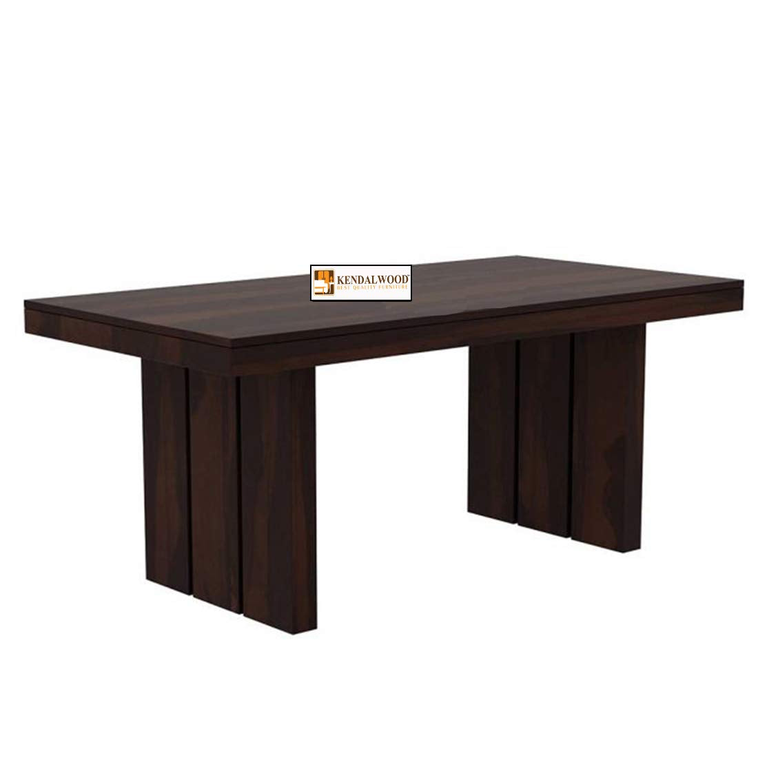 Solid (Sheesham) Wood Dining Table with 6 Chairs | 6 Seater Dining Set
