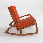 KendalWood Furniture Sheesham Wood Rocking Chair for Adults
