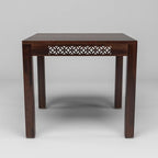 Sheesham Wood CNC Cutting Dining Table with 4 Chairs, | 4 Seater Dining Set