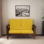 Solid Wood 2 Seater Wooden Sofa Set for Living Room Furniture | Sofa for Home & Office | 2 Seater Sofa