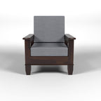 Solid Sheesham Wood Sofa Set , Living Room Furniture (3+1+1 with Center Table) 5 Seater
