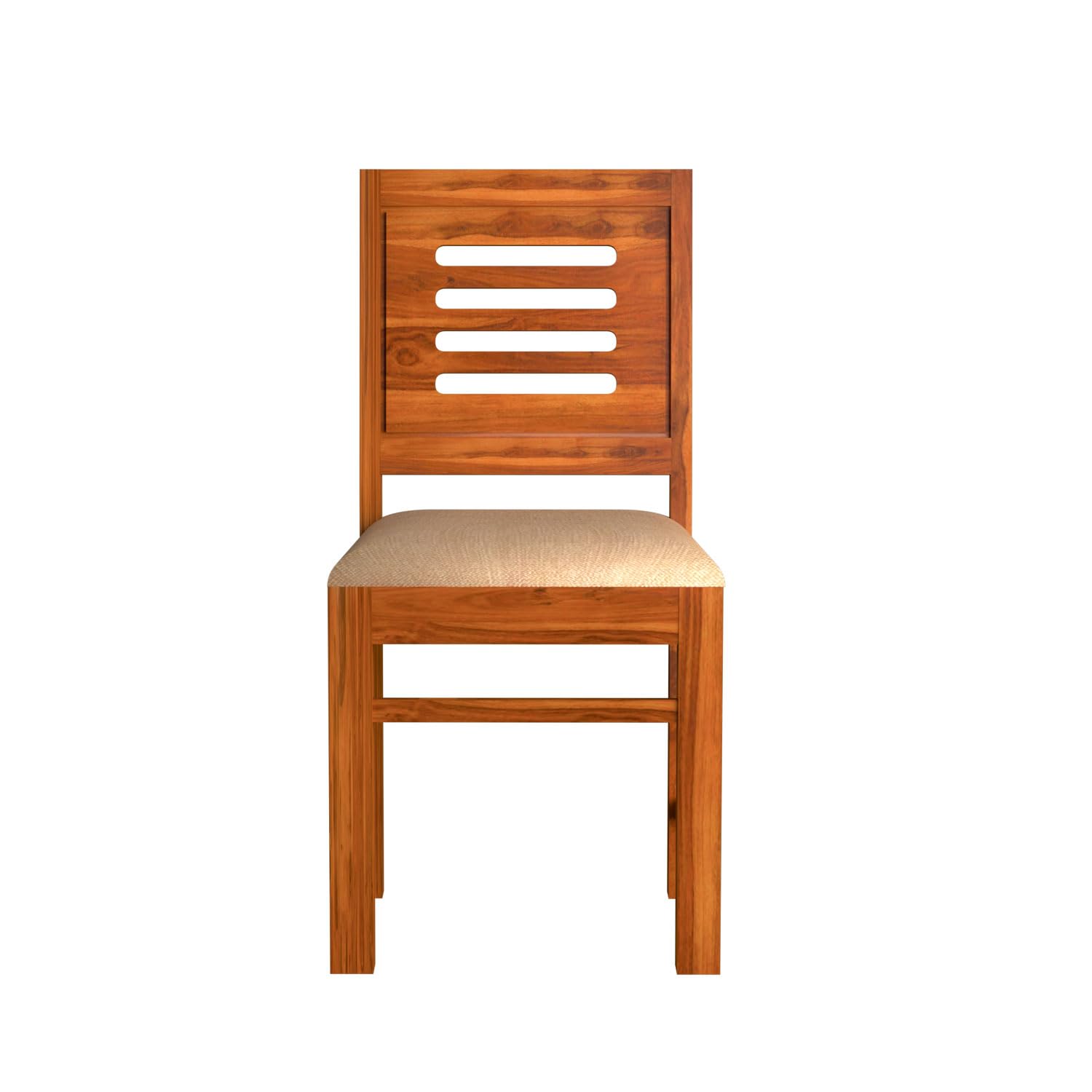 Sheesham Wood Dining Table(34x34) with 3 Chairs & 1 Bench | 4 Seater Dining Set | Wooden Dining Table with Chair - Dining Room Furniture