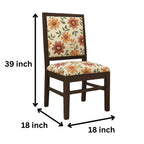 Solid Wood Set of 2 Dining | Study Chair | Home & Office Furniture