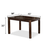 Premium Sheesham Wood Dining Table(45x30) with 4 Chairs | 4 Seater Dining Set | Wooden Dining Table with Chair | Dining Room Furniture