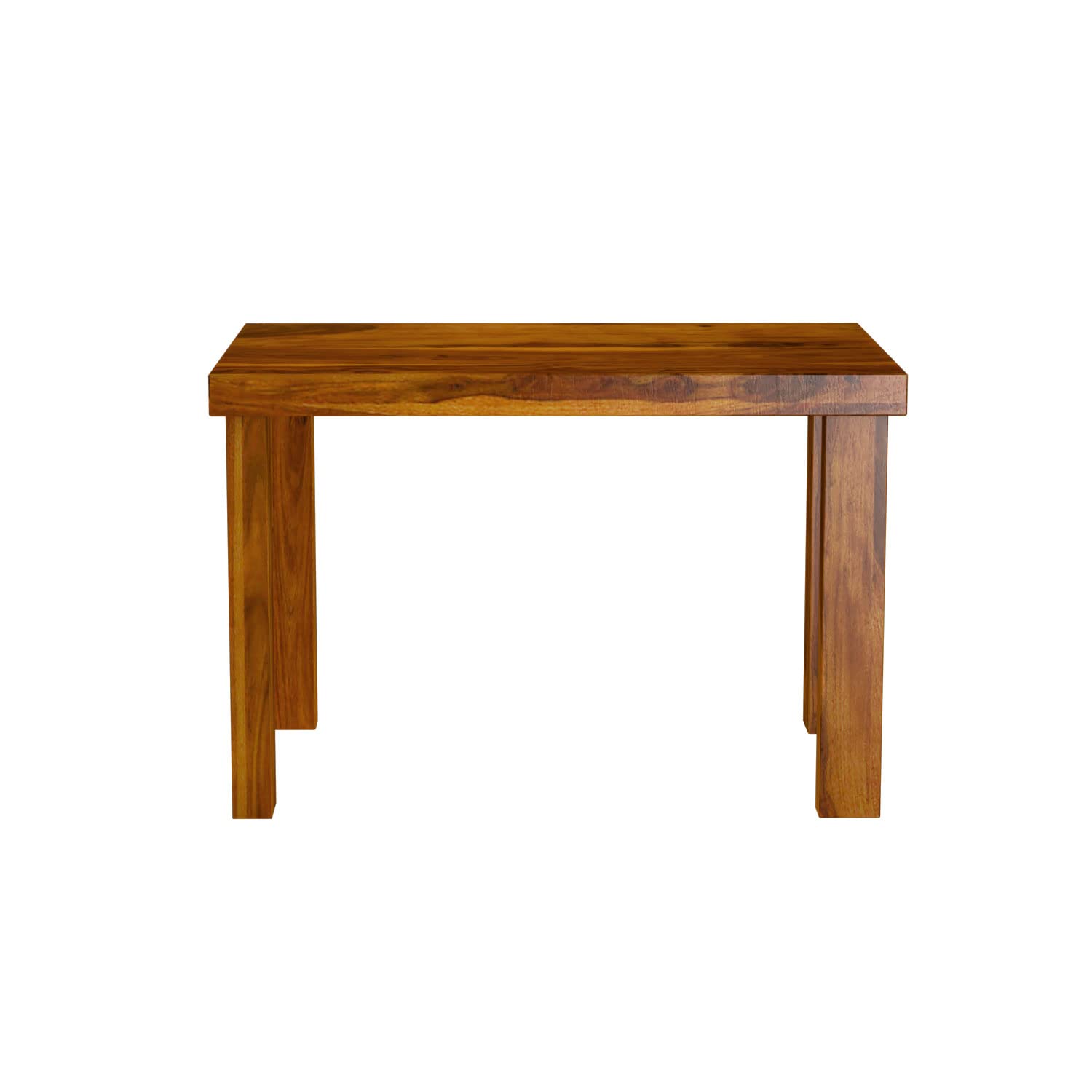 Premium Sheesham Wood Dining Table(45x30) with 2 Chairs | 2 Seater Dining Set | Wooden Dining Table with Chair |Dining Room Furniture