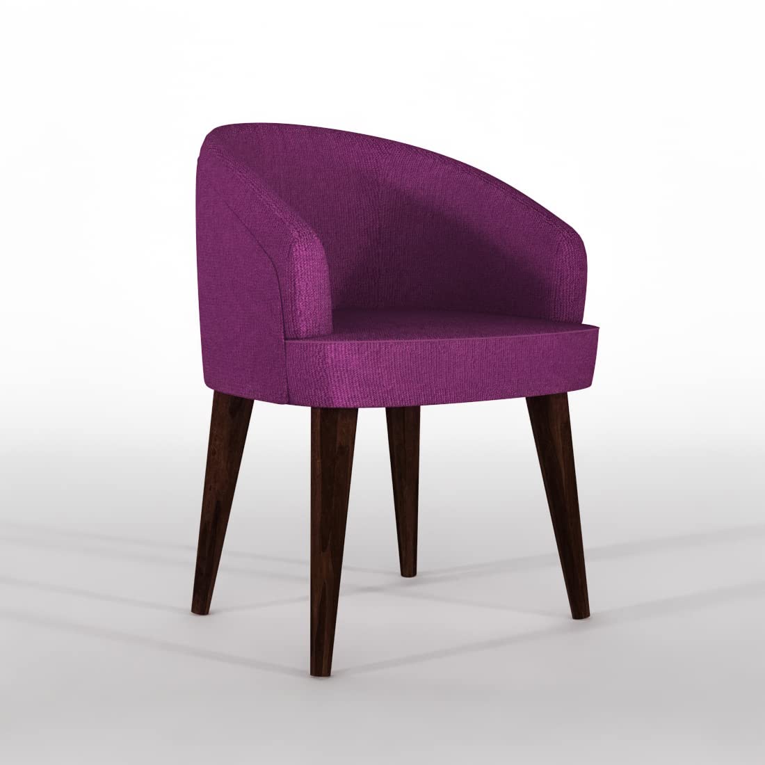 Modern Home Furniture|Solid Wood Cushion Dining Chair Set of 2 with Velvet Fabric | Study Chair for Home & Office