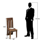 Furniture Solid Sheesham Wood Dining Chair | Study Chair | Multipurpose Chair