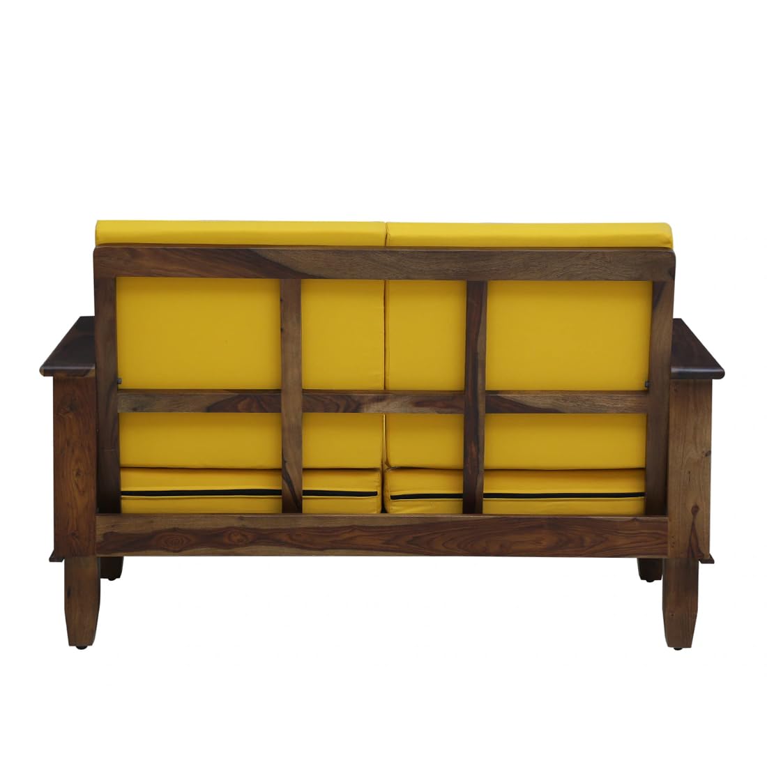 Solid Wood 2 Seater Wooden Sofa Set for Living Room Furniture | Sofa for Home & Office | 2 Seater Sofa