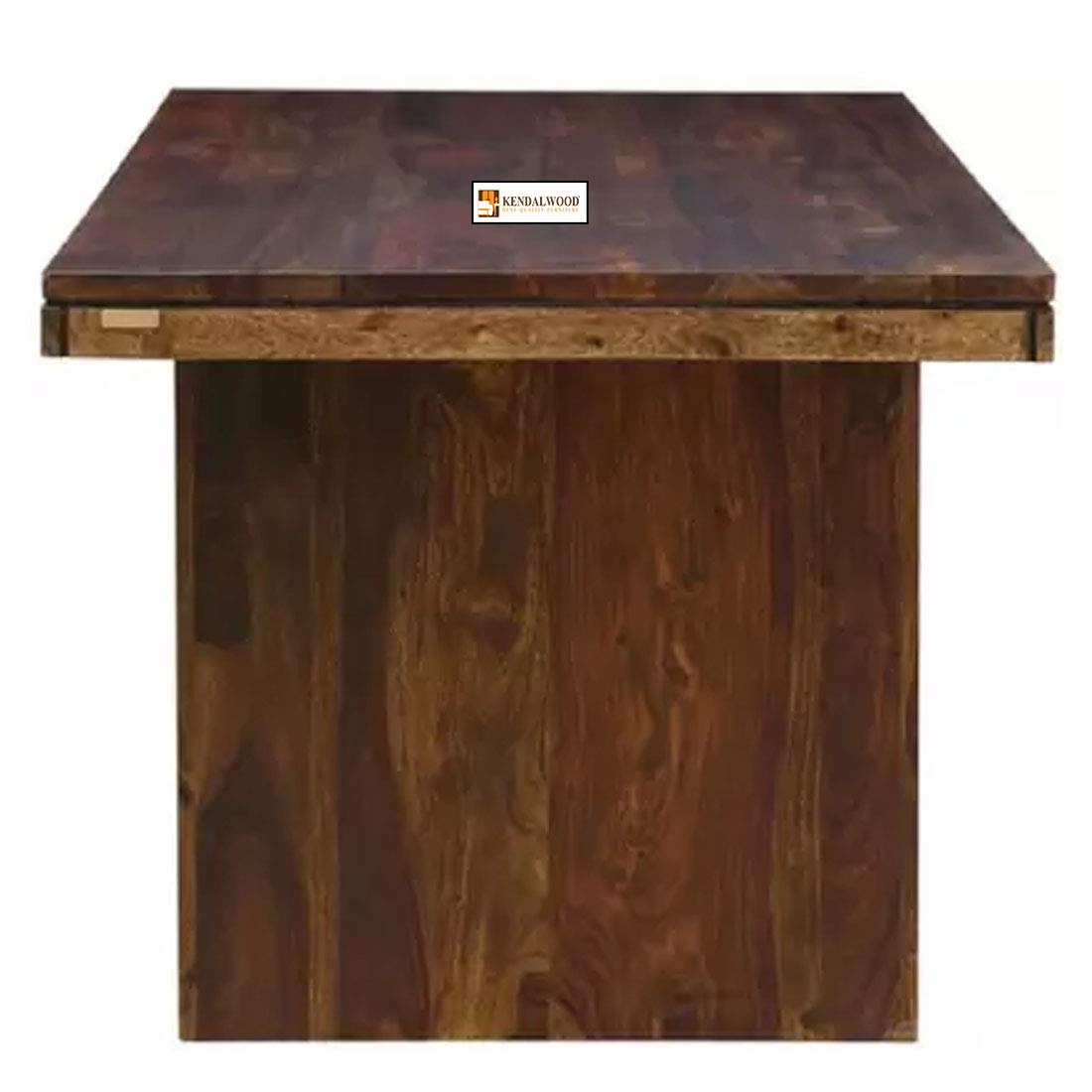 Sheesham Wood Dining Table with 6 Seater with 1 Bench|6 Seater Dining Set- Dining Room Furniture