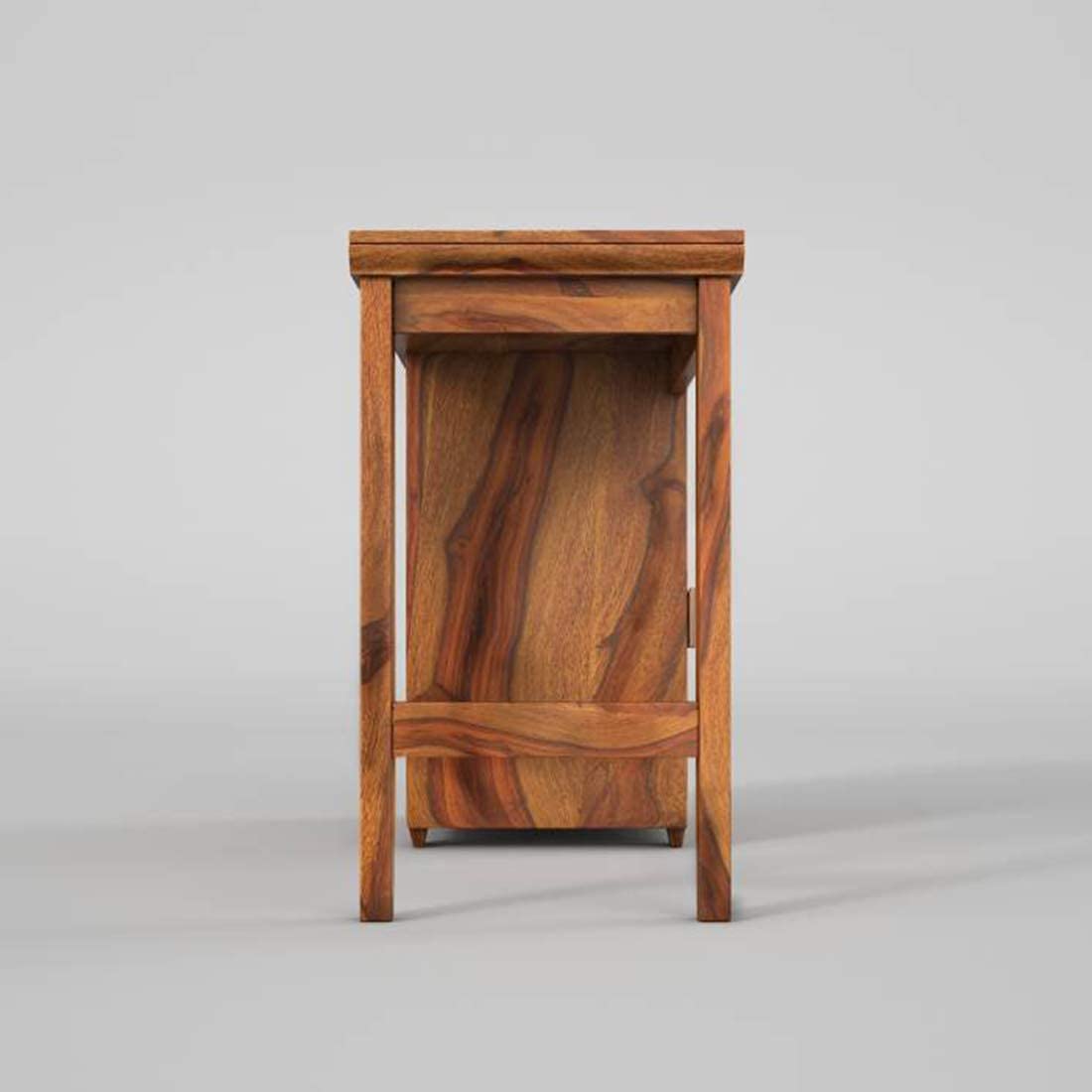 KENDALWOOD™ Furniture Solid Wood Office Desk | Reading Writing Table | Laptop Table |Wooden Table & Chair Set for Home and Office Study Table with Chair - Teak Finish